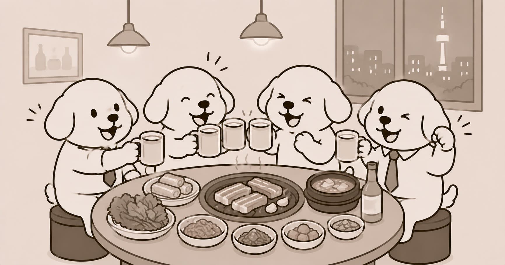 회식 — The Korean Work Dinner You Can't Skip