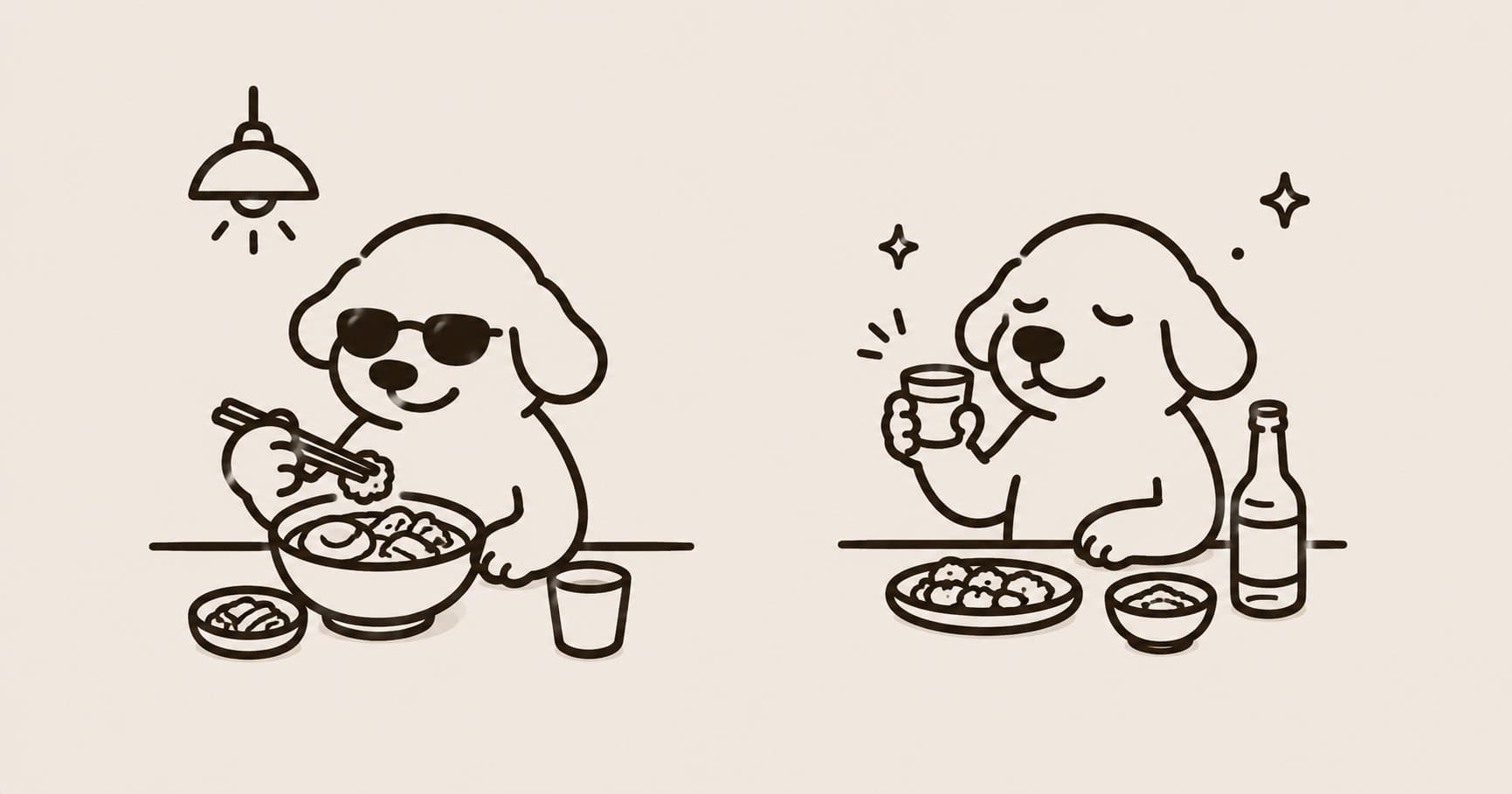 혼밥·혼술 — Eating and Drinking Alone in Korea